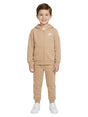 Image for Kids Boy Brand Logo Embroidered Tracksuit,Beige