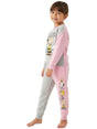 Image for Kids Girl printed Pants,Pink/Grey
