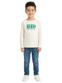 Image for Kids Boy Printed Top,White