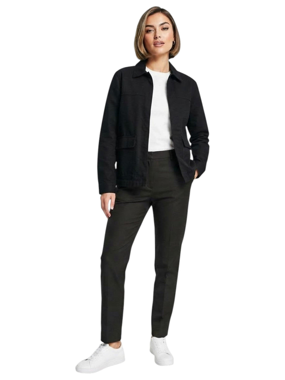 Image for Women's Plain Jacket,Black
