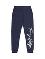 Image for Kids Girl Brand Logo Printed Pants,Navy Blue