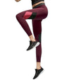 Image for Women's ColorBlocked Legging,Burgundy