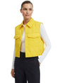 Image for Women's Plain Vest,Yellow