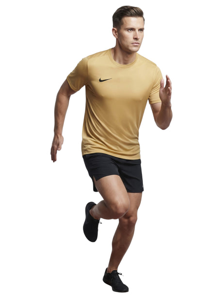 Image for Men's Brand Logo Printed Sport Top,Light Beige