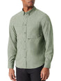 Image for Men's Plain Dress Shirt,Light Olive