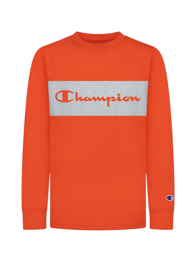 Image for Kids Boy Brand Logo Printed Top,Orange