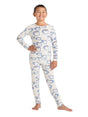 Image for Kids Boy Printed Sleepwear Set,White