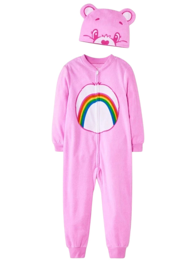Image for Kids Girl Printed Sleepwear Jumpsuit,Pink