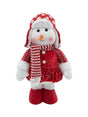 Image for Festive Snowman Girl Figurine