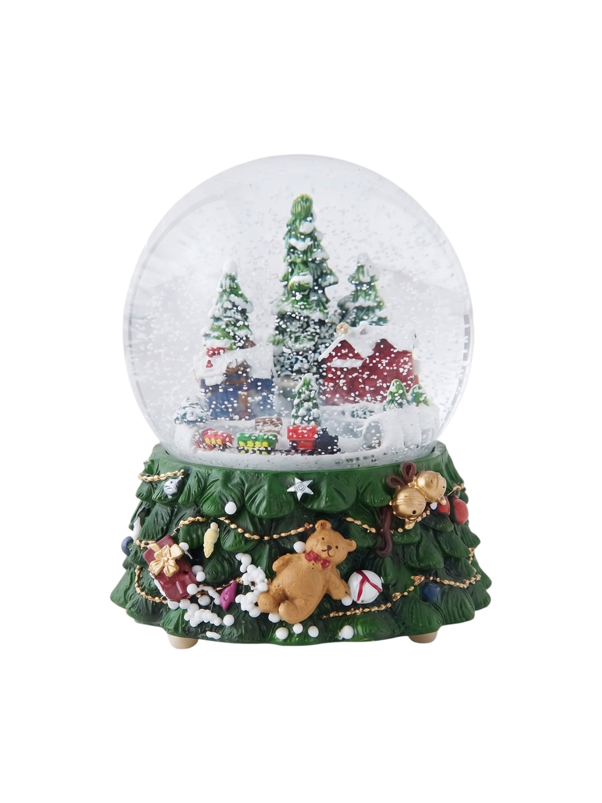 Image for Musical Christmas Tree Snow Globe
