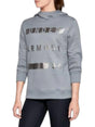 Image for Women's Printed Sport Hoodie,Grey