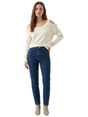 Image for Women's Plain Knit Top,White
