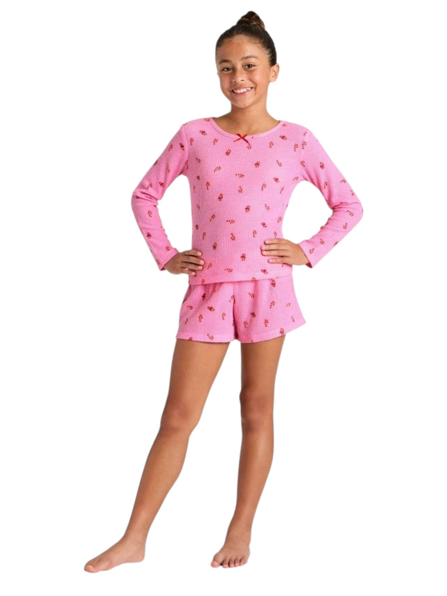 Image for Kids Girl Printed Sleepwear Top,Pink
