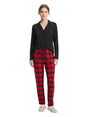 Image for Women's Plaid Sleepwear Pants,Red