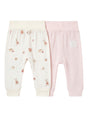 Image for Kids Girl Printed Sleepwear Set 2 Pcs Pants,Pink/White