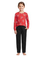 Image for Kids Girl Printed Sleepwear Top,Red
