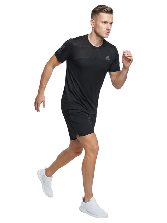 Image for Men's Brand Logo Printed Sport Top,Black