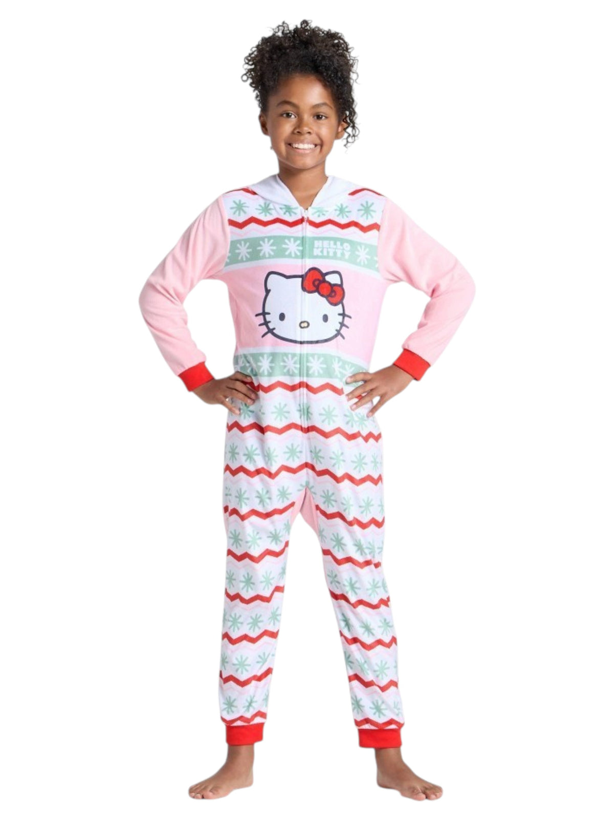 Image for Kids Girl's Printed SleepWear Jumpsuit,Multi