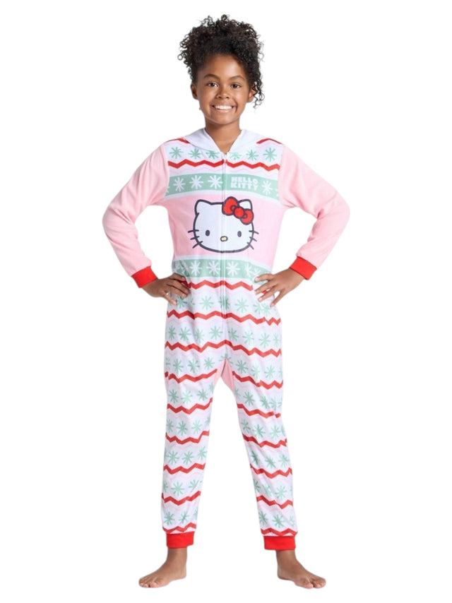 Image for Kids Girl's Printed SleepWear Jumpsuit,Multi
