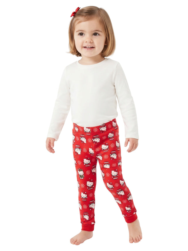 Image for Kids Girl's Printed SleepWear Pants,Red