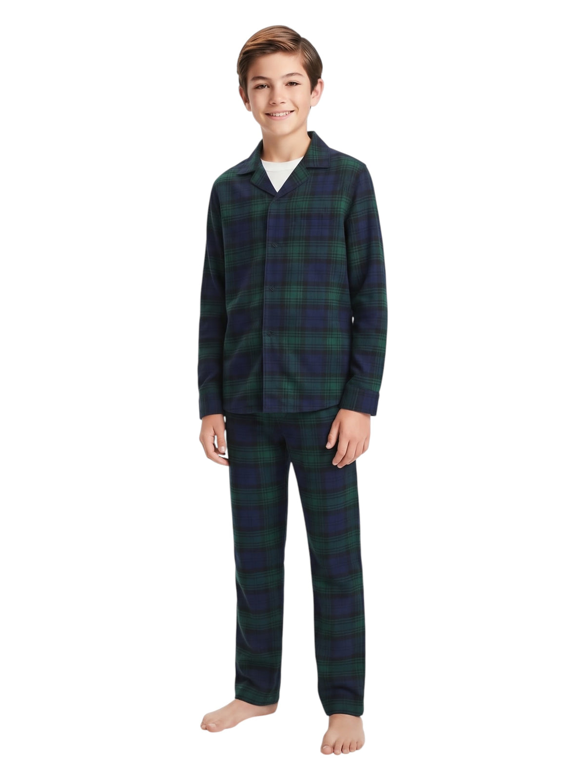 Image for Kids Boy's Plaid SleepWear Set,Multi
