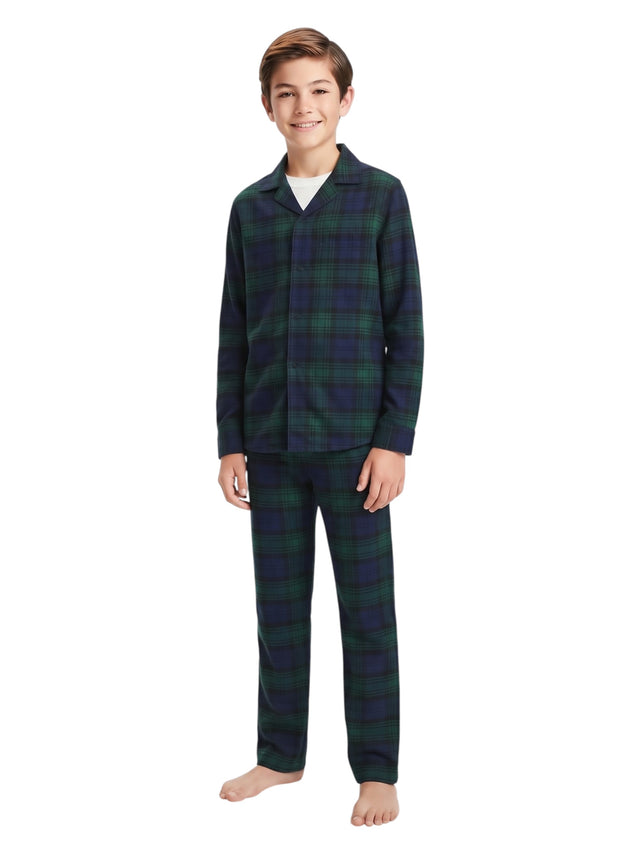 Image for Kids Boy's Plaid SleepWear Set,Multi