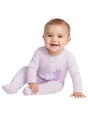 Image for Kids Girl's Striped SleepWear Jumpsuit,Light Purple/White