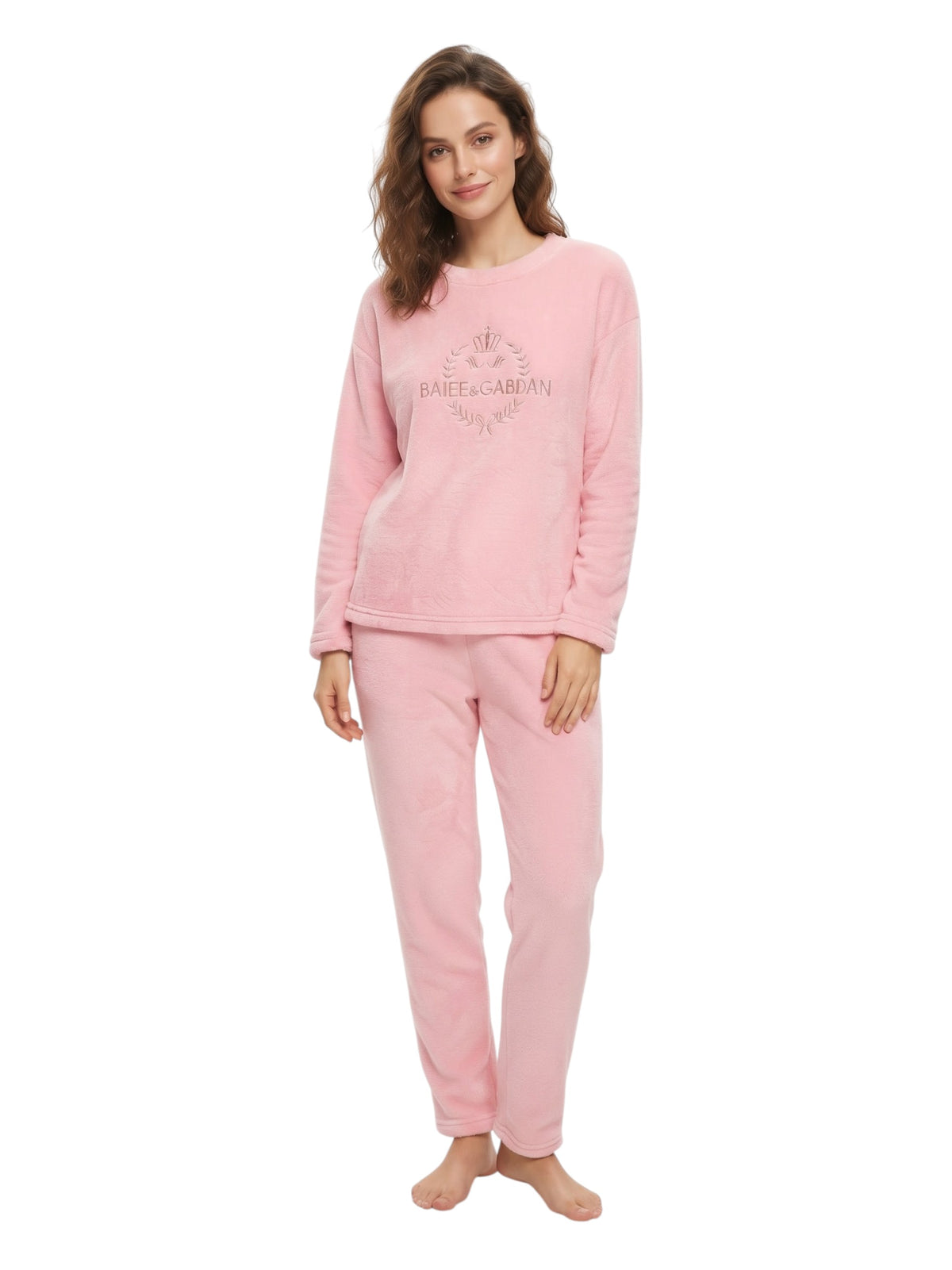 Image for Women's Printed SleepWear Set,Pink