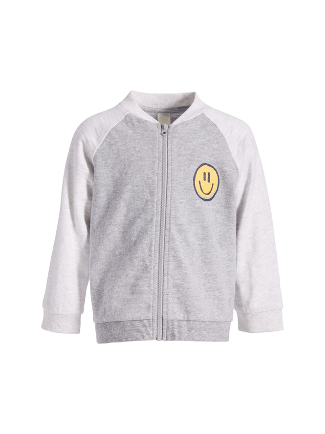 Image for Kids Boy Printed Jacket,Grey