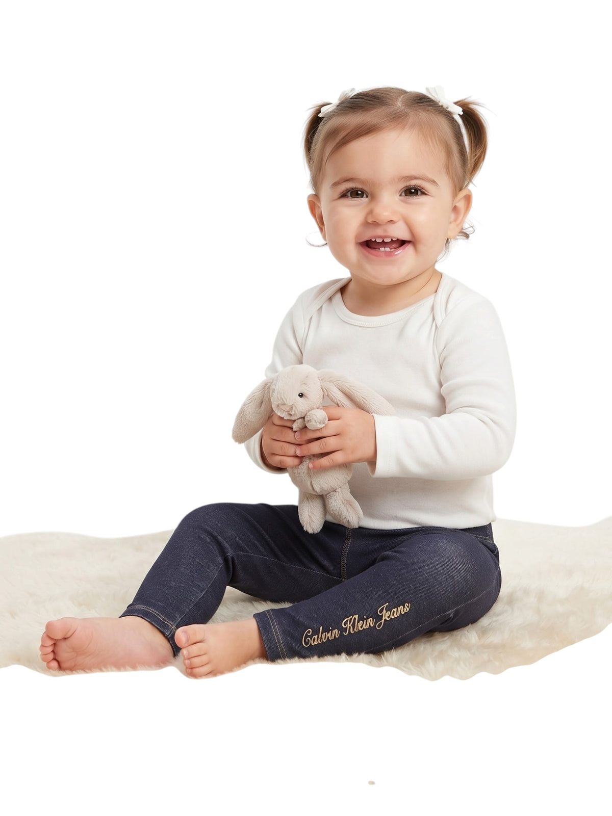 Image for Kids Girl Textured Legging,Navy