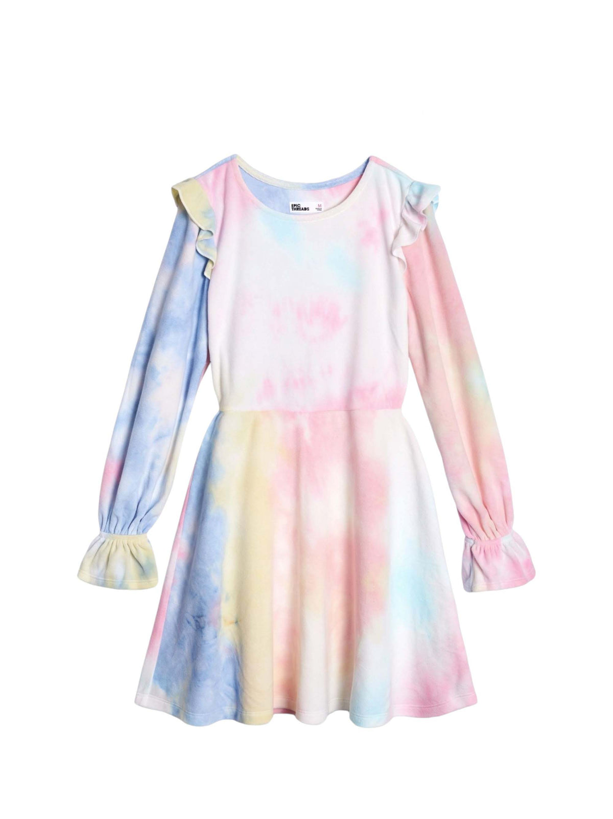 Image for Kids Girl Tie-Dye Dress,Multi