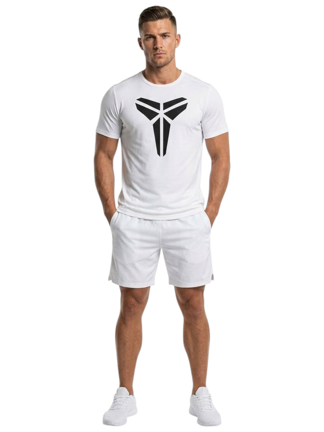 Image for Men's Printed Sport Top,White