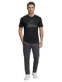 Image for Men's Brand Logo Printed Top,Black