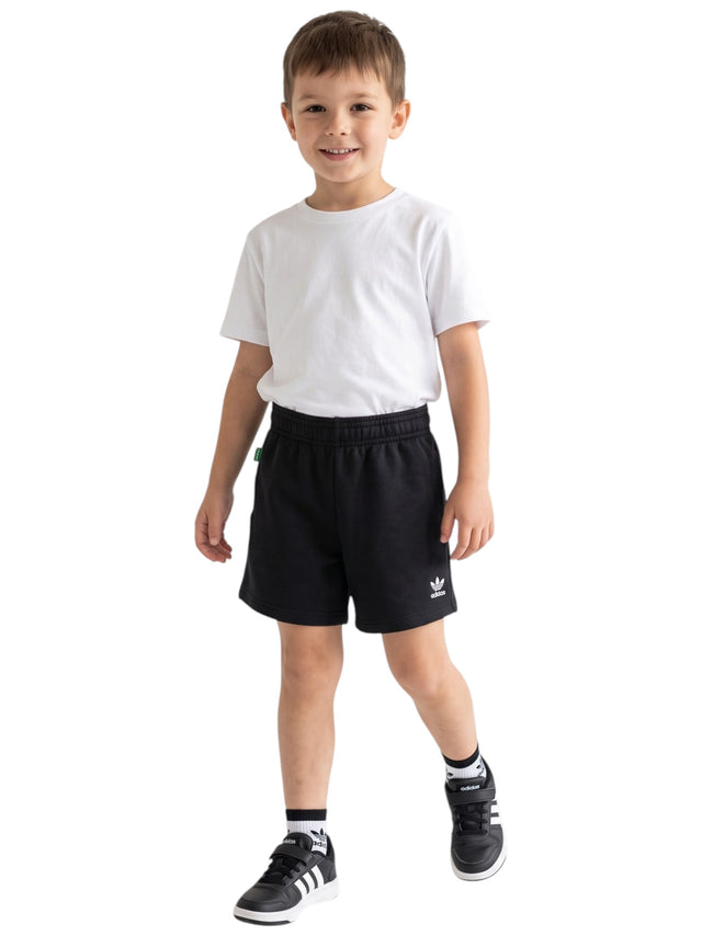 Image for Kids Boy Brand Logo Printed Shorts,Black