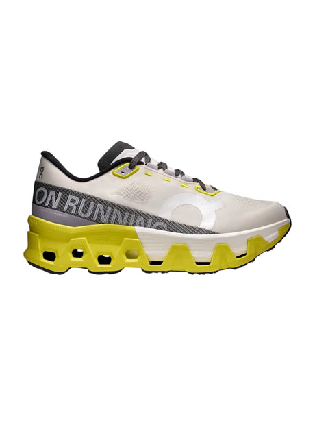 Image for On Cloudmonster Hyper Women's Running Shoes,White/Yellow