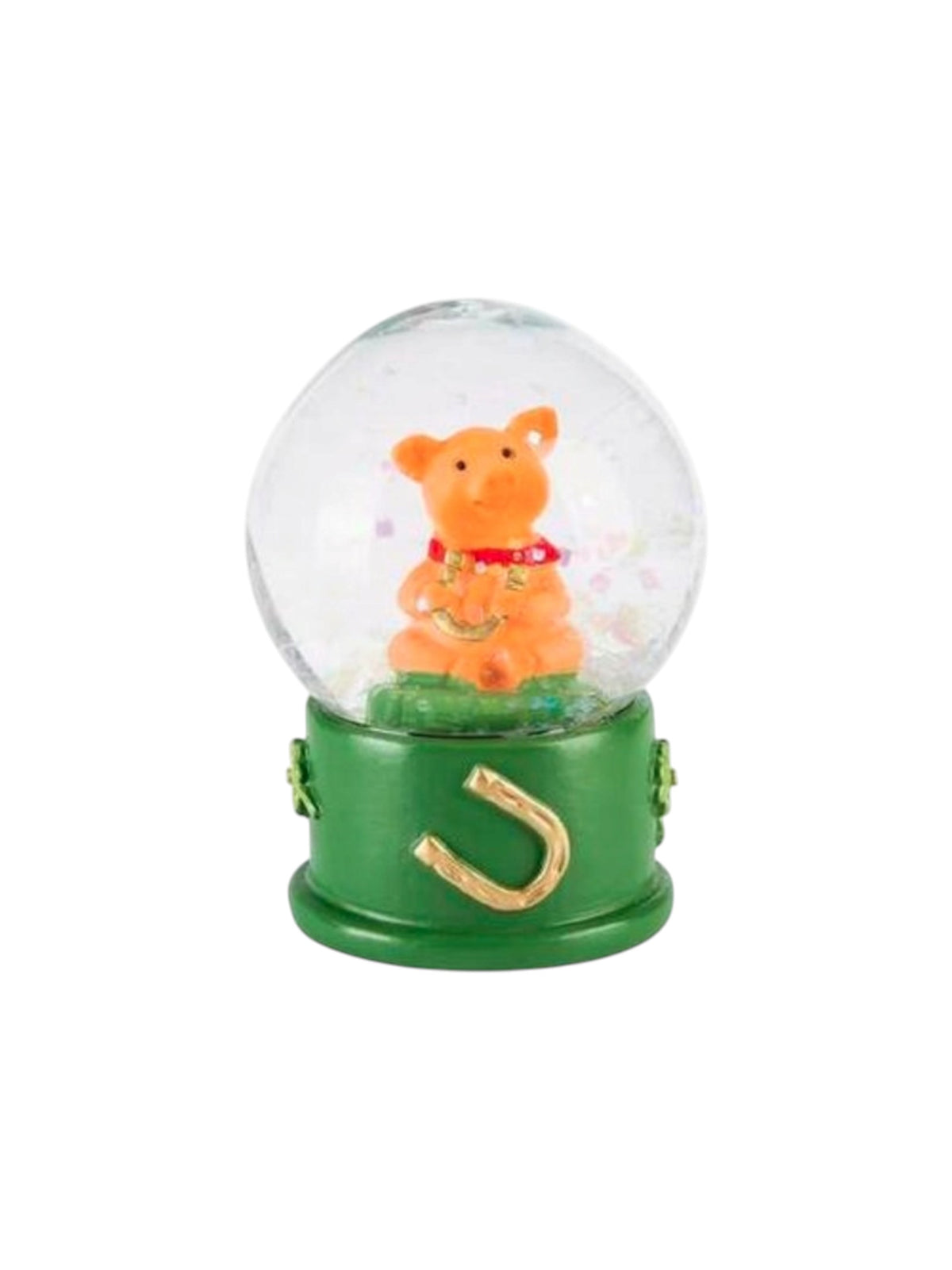Image for Mini Decorative Snow Globe Christmas Pig