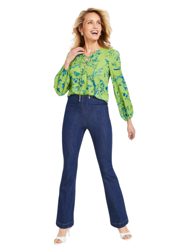 Image for Women's Plain Denim Jeans,Blue