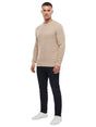 Image for Men's Textured Sweater,Beige