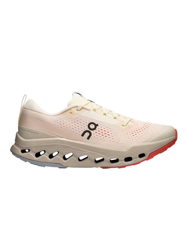 Image for On Cloudsurfer Trail 2 Women's Running Shoes,Ivory/Salmon