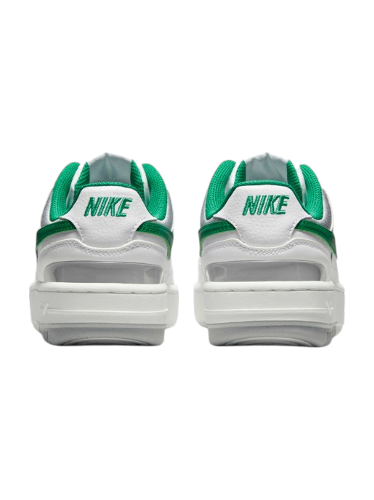 Image for Court Vision Low Kids Boy's Logo Pattched Shoes,White/Green