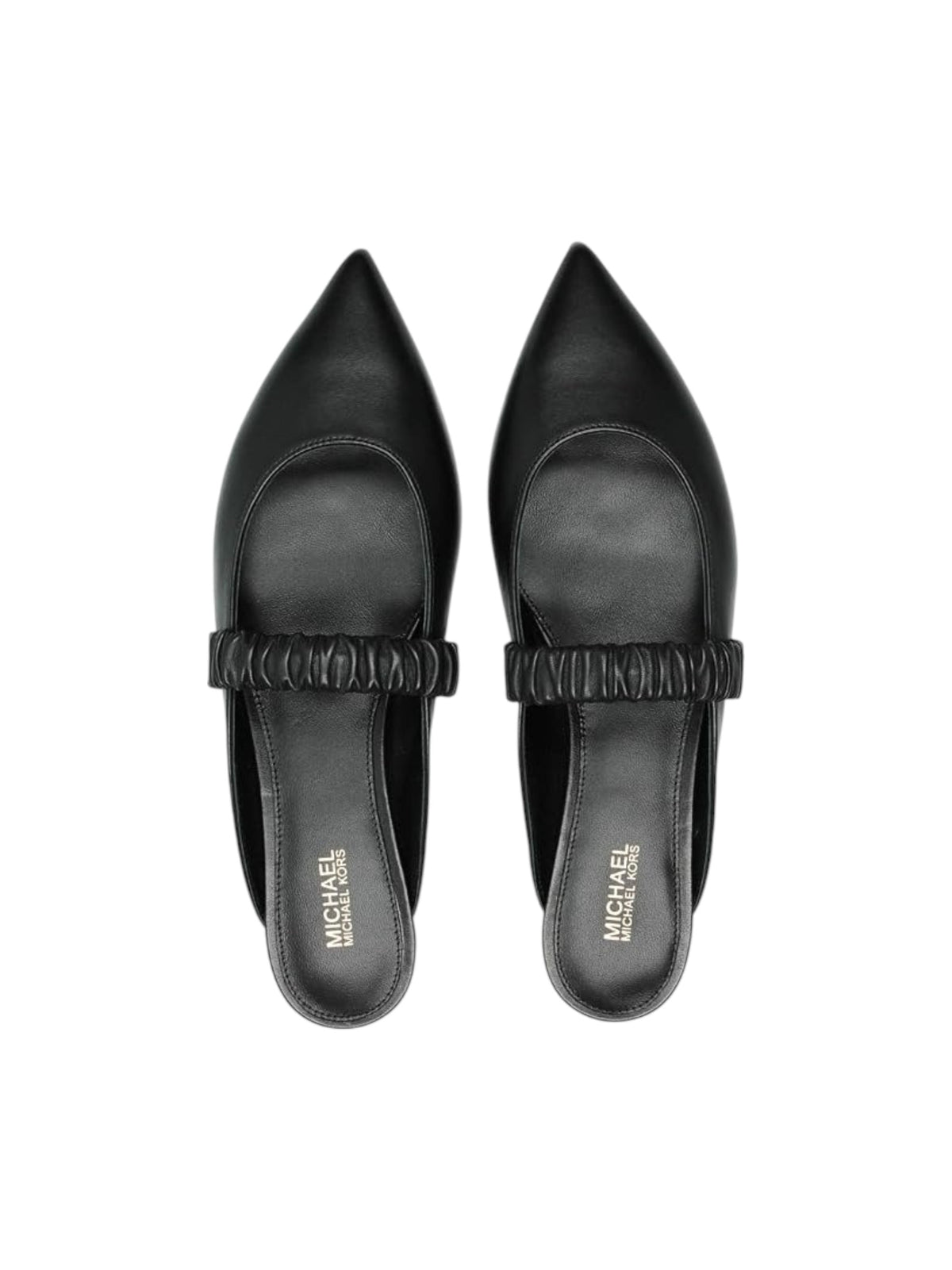 Women's Plain Raleigh Flex Flats Shoes,Black