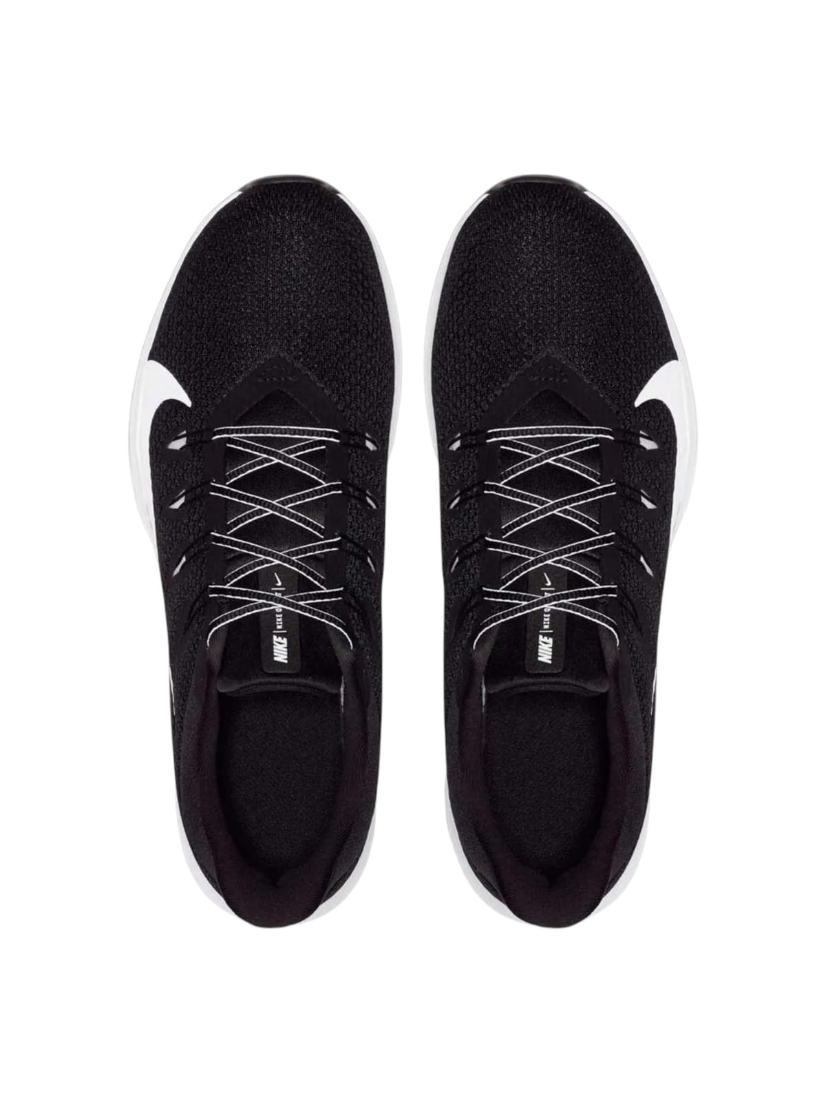 Quest 2 Men's Logo Patched Shoes,Black