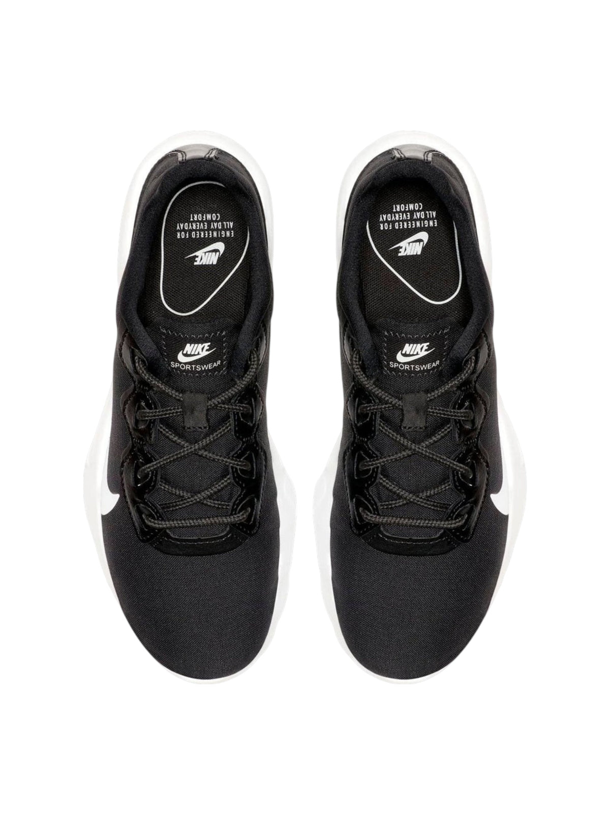 Women's Logo Patched Shoes,Black