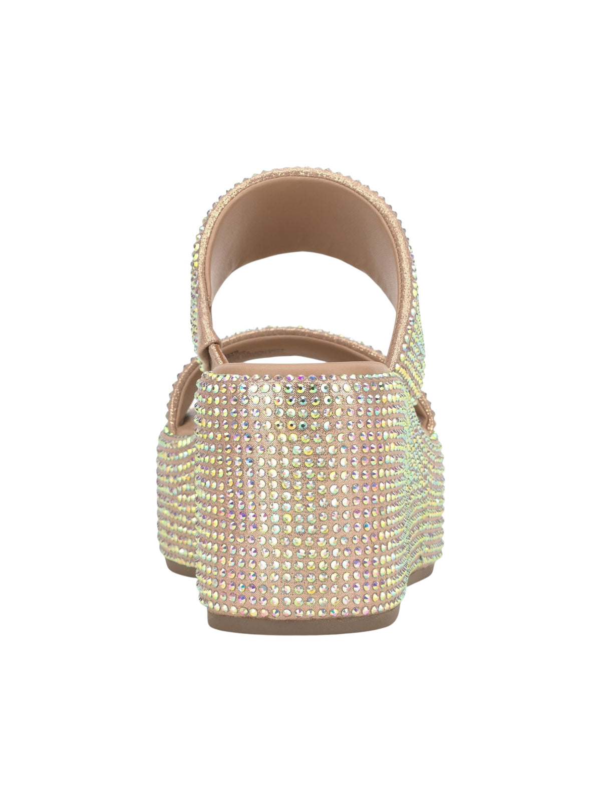 Women's  Strass Rhinestone Printed Heeled Shoes,Multi