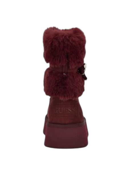 Women's Dowry Rich Ankle Boots,Burgandy