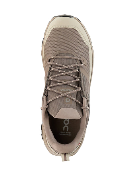 On Cloudrock Low Waterproof Men's Running Shoes,Grey