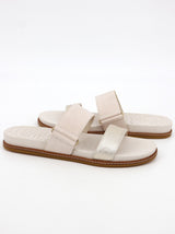 Women's Waveside Slide Sandals,Gold/Beige