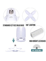 Led Folding Fan Lamp
