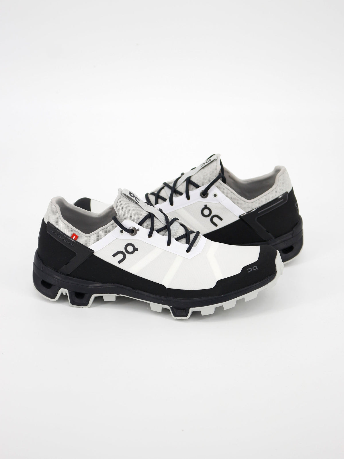 Women's Color Block Running Shoes,Black/White