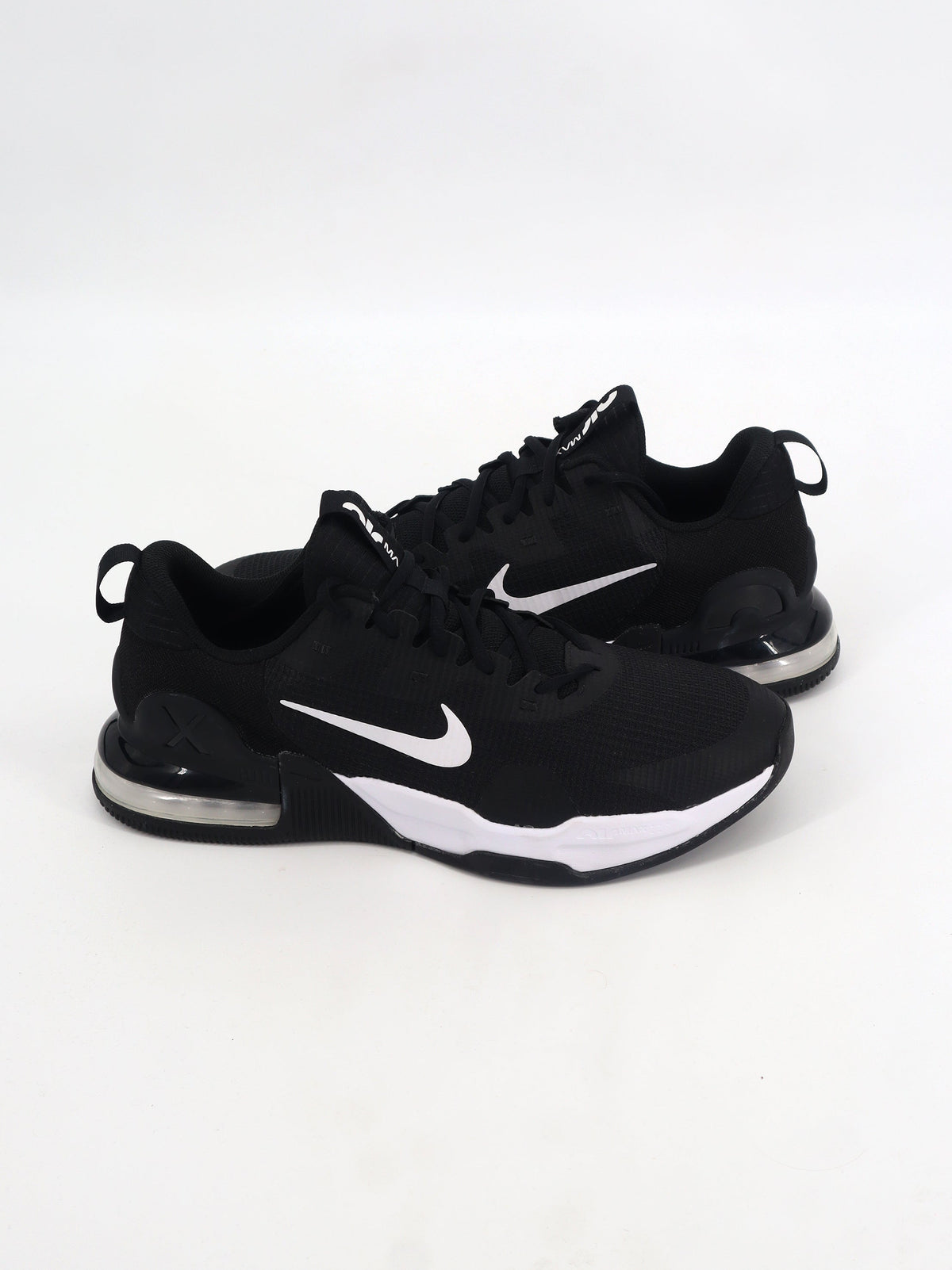 Men's Brand Logo Printed Running Shoes,Black